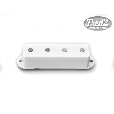 BASS PICKUP VOX® STYLE WHITE COVER