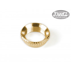 ALL PARTS® DEEP THREAD NUT FOR METRIC TOGGLE SWITCH GOLD