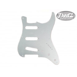 !! DISCONTINUED !! ALL PARTS® PICKGUARD STRAT® SSS 11 HOLES ACRYLIC MIRROR