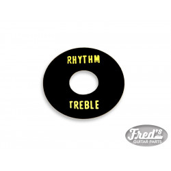 TOGGLE RING TREBLE/RYTHM BLACK