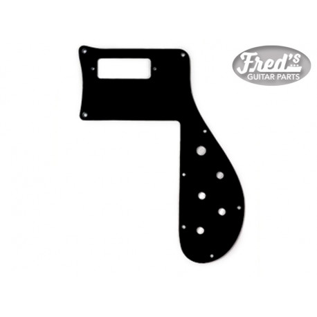 ALL PARTS® PICKGUARD FOR RICKENBACKER® 4001 UP TO 1973 1.52mm 1 PLY BLACK