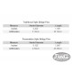 CHEVILLE GRAPHTECH TUSQ 5.1mm WHITE W PAUA DOT (SET OF 6)