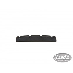 BLACK TUSQ XL® NUT BASS FENDER® JAZZ SLOTTED 39.5x3.3x4.8mm E-G 31.1mm
