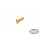 PICKGUARD SCREWS FENDER® STYLE GOLD (100pcs)