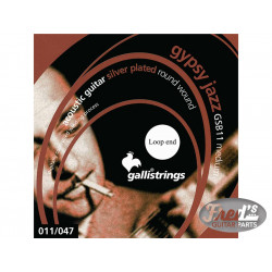 GALLI STRINGS® CORDES GUITARE MANOUCHE 011-047 (À BOUCLE)