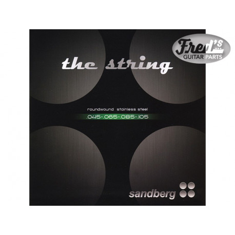 SANDBERG® STAINLESS STEEL BASS STRINGS 045-105