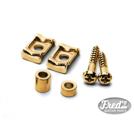 GOTOH® RG105 / RG130 STRING RETAINERS BUTTERFLY TYPE GOLD (2pcs)