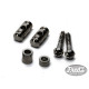 GOTOH® RG15 / RG30 STRING RETAINERS CYLINDER TYPE COSMO BLACK (2pcs)