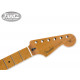 Roasted Maple Stratocaster® Neck, 22 Jumbo Frets, 12, Maple, Flat Oval Shape