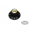 WITCH HAT TONE KNOBS INCH BLACK/GOLD (2pcs)