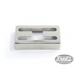 H HOLE NICKEL SILVER COVER FOR HUMBUCKER NICKEL