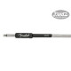 FENDER® PROFESSIONAL SERIES COIL CABLE, TWEED, 30' WHITE