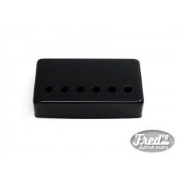 52mm SILVER COVER FOR HUMBUCKER BLACK