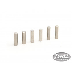 ALNICO 5 POLEPIECE STAGGERED FOR STRAT® 16.5 / 17 / 18 x 5mm (6pcs)