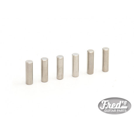 POLEPIECES ALNICO V STAGGERED FOR STRAT® 16.5 / 17 / 18 x 5mm (6pcs)