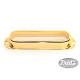 PICKUP COVER FOR STRAT® OPEN BRASS MATERIAL GOLD