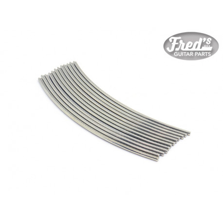 SINTOMS® FRETS 18% NICKEL SILVER 2.80 x 1.40mm PACKAGED ARC-SHAPED 130mm (12pcs)