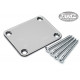 GOTOH® NBS-3 DELUXE NECK PLATE WITH SCREWS CHROME