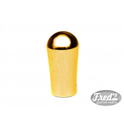 KNOB FOR TOGGLE SWITCH BRASS MATERIAL INCH SIZE GOLD