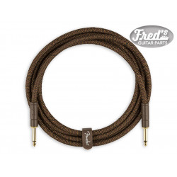 FENDER® 10' PARAMOUNT ACOUSTIC INSTRUMENT CABLE BROWN