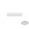PLASTIC NUT FOR ACOUSTIC GUITAR WHITE (44 x 9 x 6.3mm)