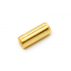 POLE PIECE HUMBUCKER 4.9 X 12.5mm GOLD (12)