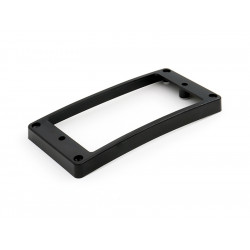 PICKUP RING FOR HUMBUCKER SLANTED / CURVED TOP AND BOTTOM BRIDGE POSITION BLACK