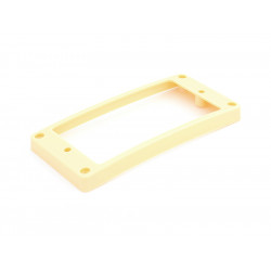 PICKUP RING FOR HUMBUCKER SLANTED / CURVED TOP AND BOTTOM BRIDGE POSITION CREAM