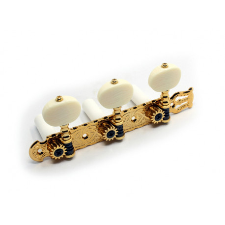 MECANIQUES GOTOH CLASSIC 1600 LYRA BOUTON IVORY GOLD 1:14