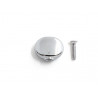 REPLACEMENT ROUND BUTTON (FOR HIPSHOT, KLUSON AND MORE) CHROME