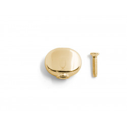 REPLACEMENT ROUND BUTTON (FOR HIPSHOT, KLUSON AND MORE) GOLD
