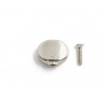 REPLACEMENT ROUND BUTTON (FOR HIPSHOT, KLUSON AND MORE) NICKEL