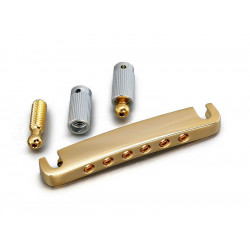 GOTOH 510FA TAILPIECE EA-82mm GOLD WITH LOCKING STUDS