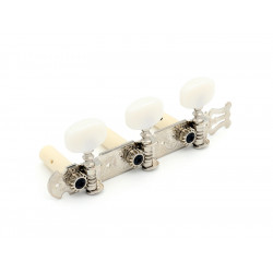 DER JUNG® MACHINE HEADS LYRA FOR CLASSICAL GUITAR PEARL BUTTONS NICKEL