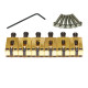 CLASSIC SADDLES STEEL STRAT/TELE GOLD 11.05mm (VINTAGE et REISSUE- 6 PCS)