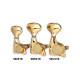 GOTOH BABY 510 3+3 SMALL BUTTONS (S5) CHROME (PIN) 1:16