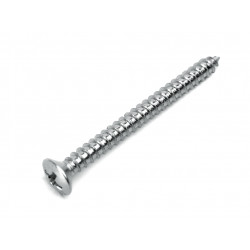 MOUNTING SCREWS FOR NECK PLATE FENDER® STYLE 4.2 x 42mm CHROME (4 pcs)