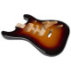 Deluxe Series Stratocaster® HSH, Alder Body, 2-Point Bridge Mount, 3-Color Sunbu
