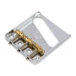 3-Saddle American Vintage Hot Rod Telecaster® Bridge Assembly with Compensa