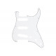 Pickguard, Stratocaster® S/S/S, 11-Hole Mount, W/B/W, 3-Ply