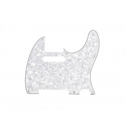 FENDER® PICKGUARD TELECASTER® 8-HOLE MOUNT WHITE PEARL 4-PLY