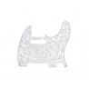 Pickguard, Telecaster®, 8-Hole Mount, White Pearl, 4-Ply