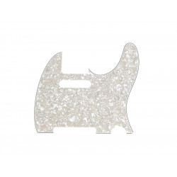 FENDER® PICKGUARD TELECASTER® 8-HOLE MOUNT AGED WHITE PEARL 4-PLY