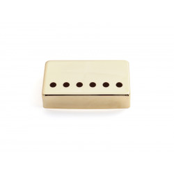 !! DISCONTINUED !! COVER FOR HUMBUCKER N/I SILVER 52mm STRING SPACING LIGHT GOLD