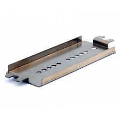 BASEPLATE NICKEL SILVER FOR P-90 DOGEAR 50mm POLES SPACING