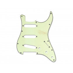 PICKGUARD FOR STRAT® 62' SSS 3-PLY 11 HOLES JAPAN AGED MINT