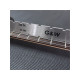 G&W FLAT MACHINED DUAL NOTCHED BASS NECK STRAIGHT EDGE 30.00"/34.00"