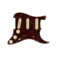 FENDER® PRE-WIRED STRAT® PICKGUARD, TEXAS SPECIAL SSS TORTOISE 11H