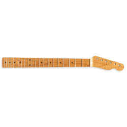 ALL PARTS® LIMITED EDITION NECK TELE® ROASTED FLAME MAPLE AAA+ UNFINISHED