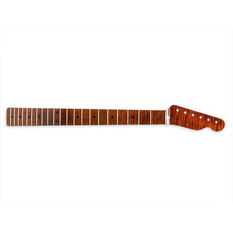 ALL PARTS® LIMITED EDITION NECK TELE® ROASTED FLAME MAPLE AAA+ NITRO FINISH